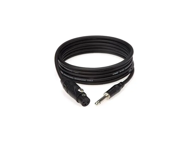 Klotz M1FP1N-0100 mik.kabel XLR/jack 1 m 